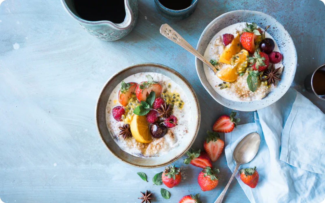 oatmeal with fruit